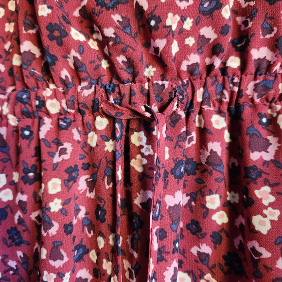 Ditsy Flower Mini Dress - Picture 5 of 7